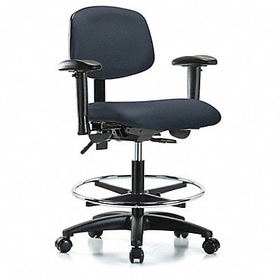 Cleanroom Task Chair 300 lb Cap. Vinyl MPN:GRVMBCH-RG-CF-RC-8582A1