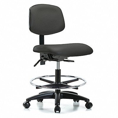 Cleanroom Task Chair 300 lb Cap. Vinyl MPN:GRVMBCH-RG-CF-RC-8605