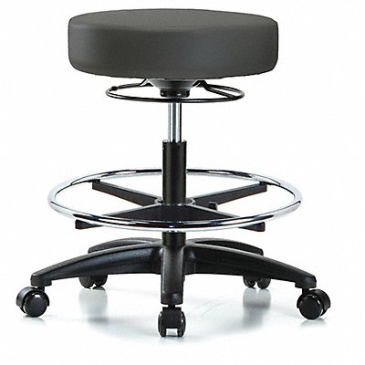 ESD Cleanroom Stool 300 lb Capacity MPN:GRVMBSO-RG-CF-RC-8605