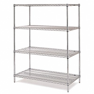 Metal Shelving Cap 500 lb 24inx74inx48in MPN:GRSS2448