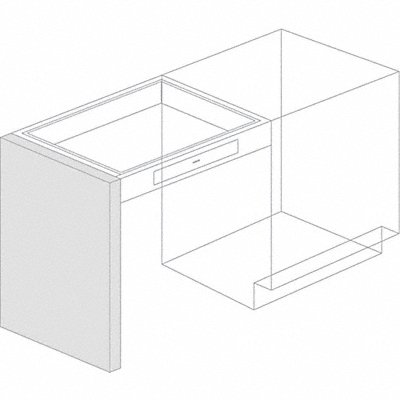 Panel End Support 32-5/8 H Pearl White MPN:GRJPTPO-3222