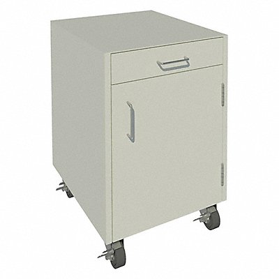 Mobile Cabinet 27-1/4 H Pearl White MPN:GRJTP1068-18