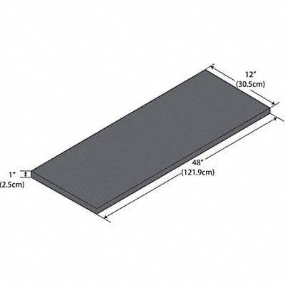 Shelf Phenolic 48 W 12 D MPN:GRPS1248