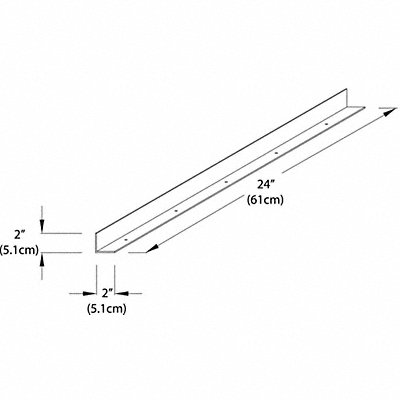 Retaining Lip Steel 24 W 2 D MPN:GRPSLA24