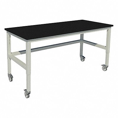 Adjustable Table 960 lb Cap. 48 W 24 D MPN:GRHD-4824-CAP