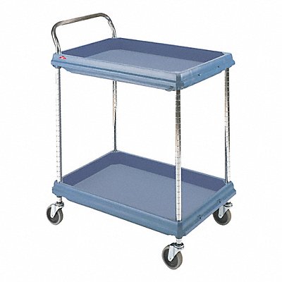 Laboratory Utility Deep Ledge Cart Blue MPN:GRBC2030-2DMB