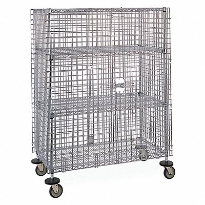 Mobile Security Cart Blue 68 H 24 W MPN:GRMJSEC53