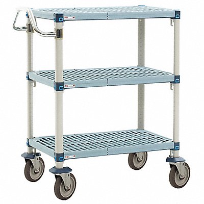 Laboratory Utility Cart Blue 39 H 18 W MPN:GRMXUC1830-35