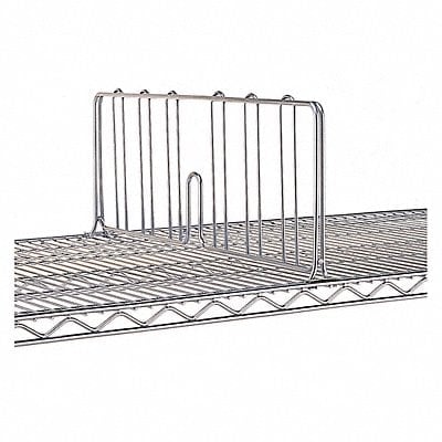 Wire Shelf Dividers 24inx8inx1in Steel MPN:GRDD24S