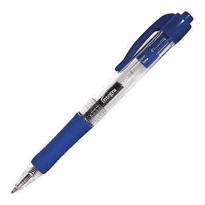 Retractable 0.5Mm Gel Pens Blue PK12 MPN:ITA36157