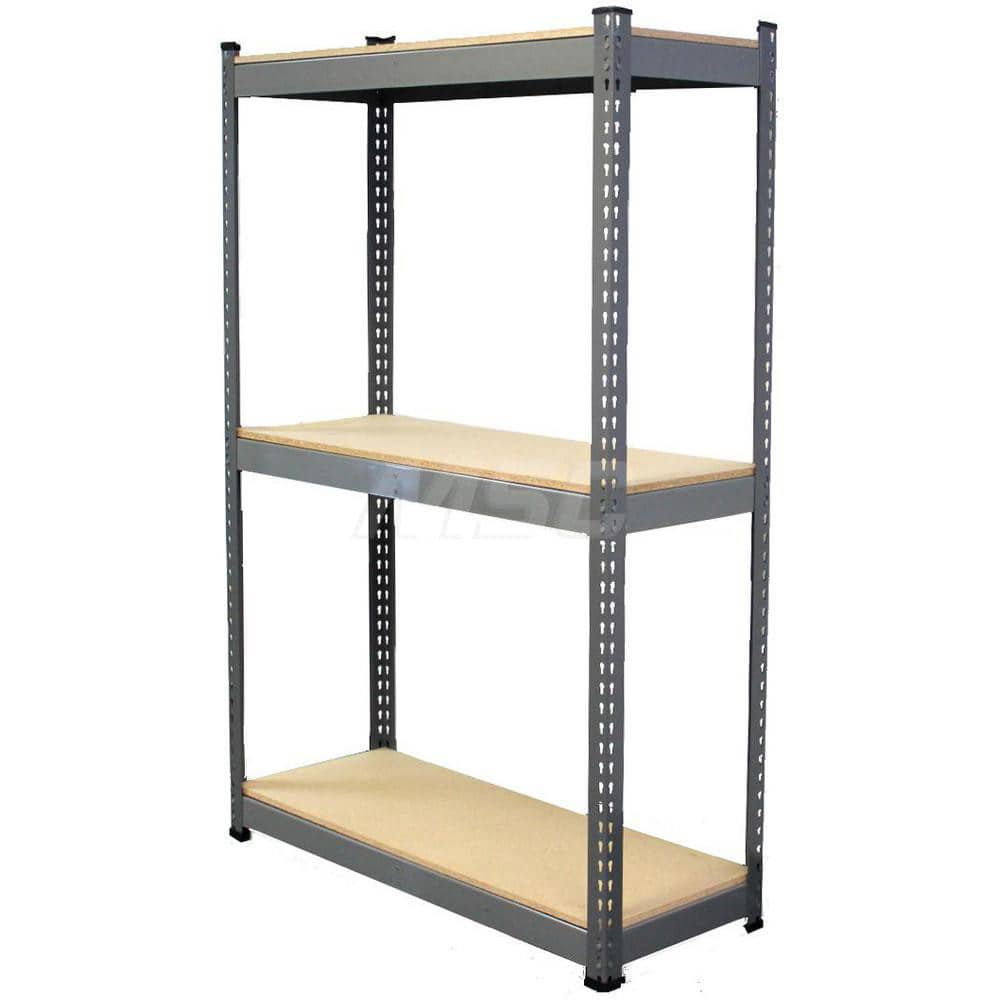 14 Gauge Heavy-Duty Rivet Shelving: 48