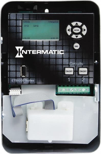 2 Circuit, 1 NEMA Rating, SPDT, Indoor Electronic Timer Switch MPN:ET90215CE