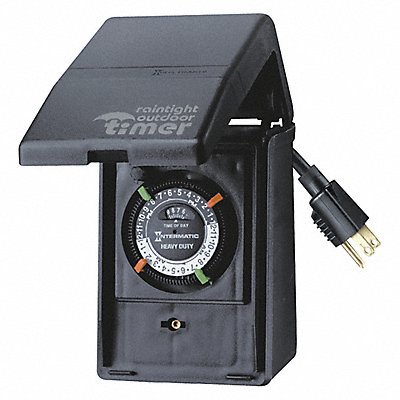 Timer 120VAC Black 15 Amps MPN:P1121