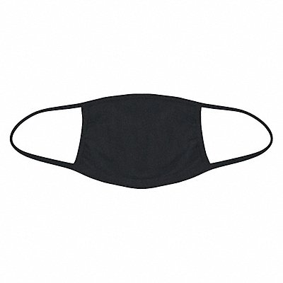 Face Mask Black Cotton Resuable PK10 MPN:2904B-PK