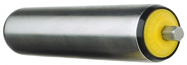 12.88 Inch Wide x 1.9 Inch Diameter Galvanized Steel Roller MPN:RD-123CG48C40