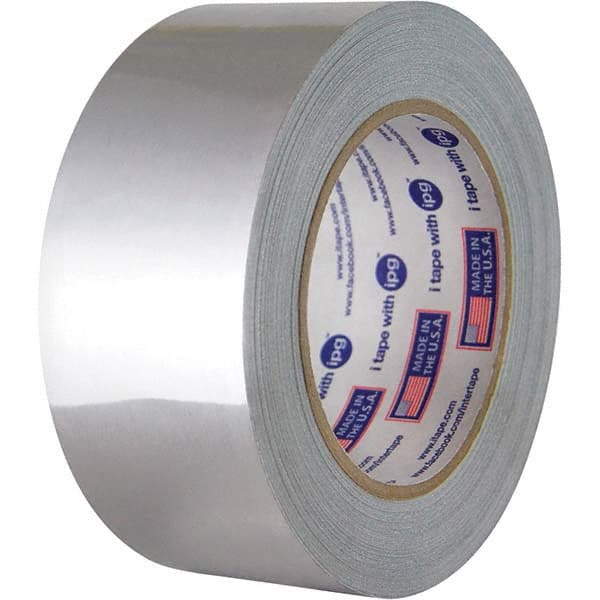 Silver Aluminum Foil Tape: 60 yd Long, 1/2