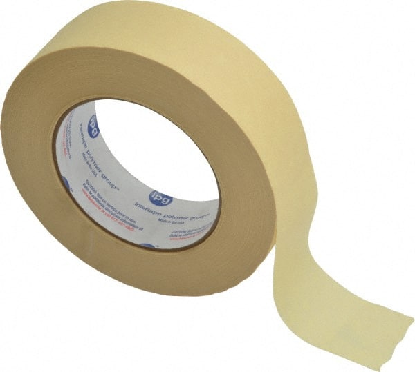 Masking Tape: 38 mm Wide, 60 yd Long, 6 mil Thick, Tan MPN:73859