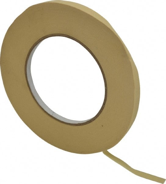 Masking Tape: 6 mm Wide, 60 yd Long, 7.3 mil Thick, Tan MPN:PG21..5