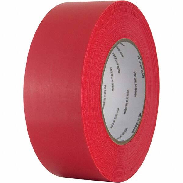 Packing Tape: Red, Synthetic Rubber Adhesive MPN:PE74855RP