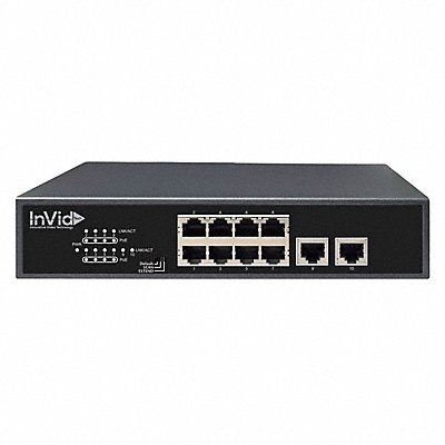 POE Switch 48V Metal MPN:VIS-LRPOE8-2A