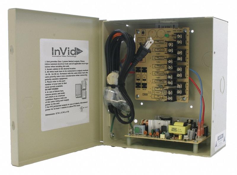 Power Supply Input 110VAC 8.4VA Rating MPN:IPS-AC16-2-2UL