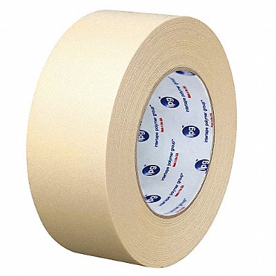 Masking Tape 1/2 W 60 yd L Tan PK72 MPN:PG505.119