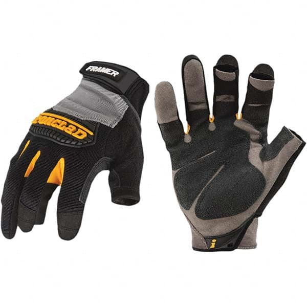 Work Gloves: Size Medium, Leather, General Purpose MPN:FUG-03-M