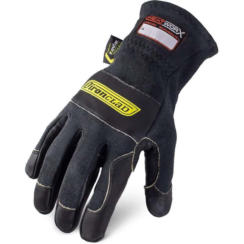 Aluminized Cut & Heat Resistant Glove: Large, Silicone, Kevlar MPN:HW6XFR-04-L