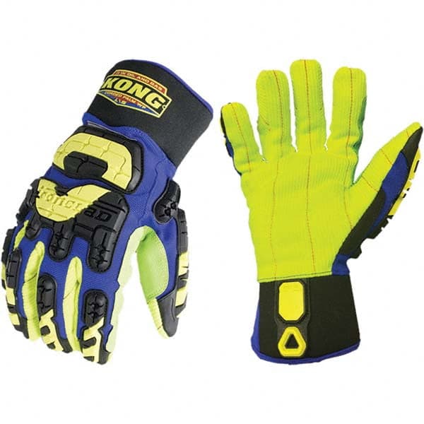 Cut-Resistant Gloves: Size Medium, Polyester Lined, Polyester MPN:INDI-CCPW-03-M