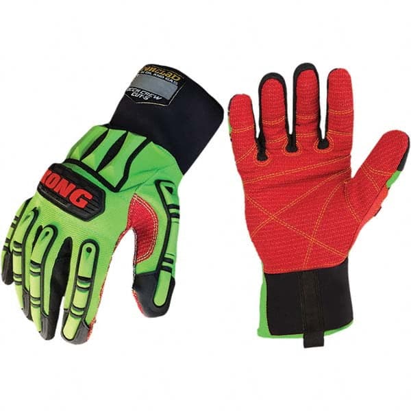 Cut-Resistant Gloves: Size Small, ANSI Puncture 4, Kevlar Lined, Kevlar MPN:KDC5-02-S