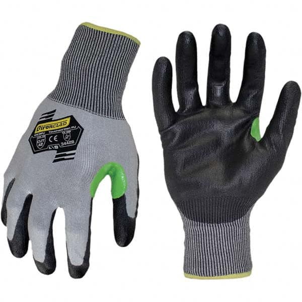Cut-Resistant Gloves: Size Medium, ANSI Cut A2, ANSI Puncture 4, Polyurethane, Series KKC2PU MPN:KKC2PU-03-M