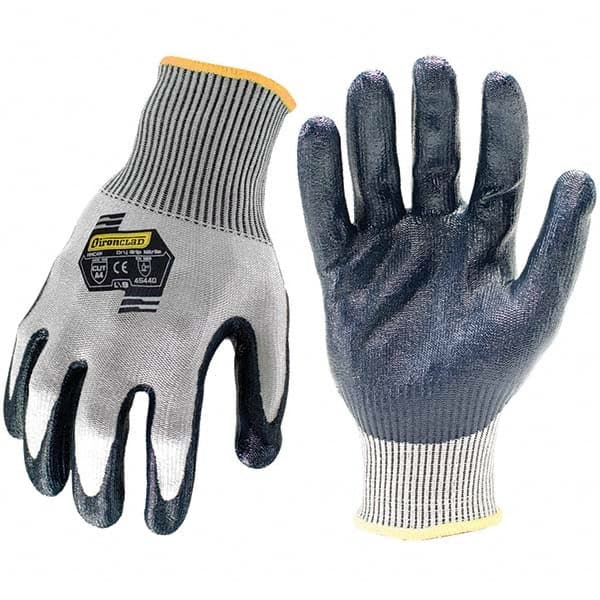 Cut-Resistant Gloves: Size Small, ANSI Cut A4, ANSI Puncture 5, Nitrile, Series KKC4N MPN:KKC4N-02-S