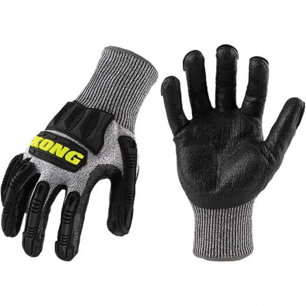 Cut-Resistant Gloves: Size Small, ANSI Cut A4, ANSI Puncture 4, Foam Nitrile, Series KKC5B MPN:KKC5B-02-S