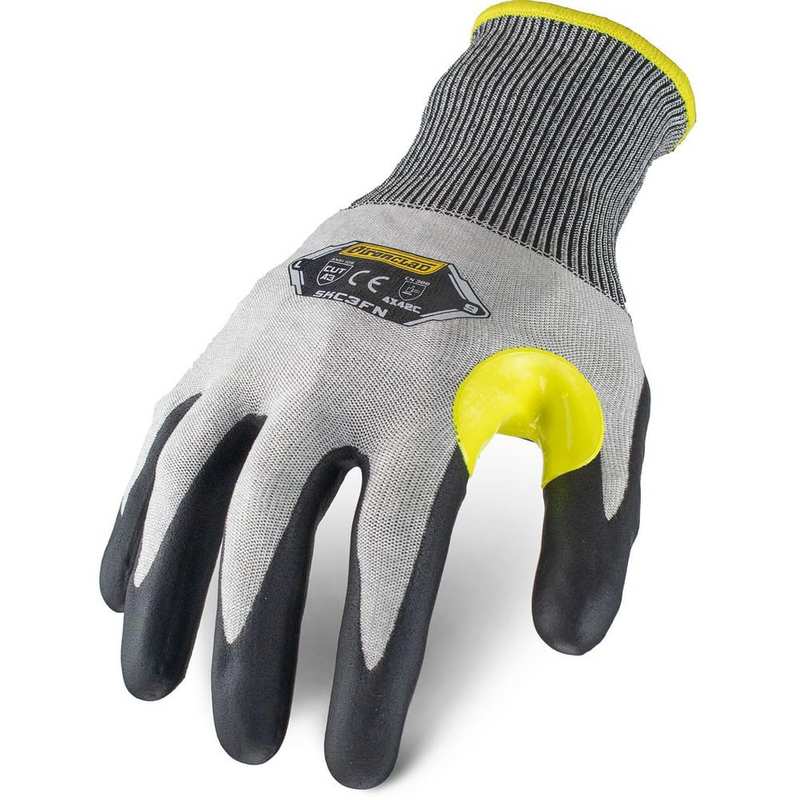 Cut-Resistant & Puncture Resistant Gloves: Size Small, ANSI Cut A3, ANSI Puncture 4, Foam Nitrile, Series SKC3FN MPN:SKC3FN-02-S