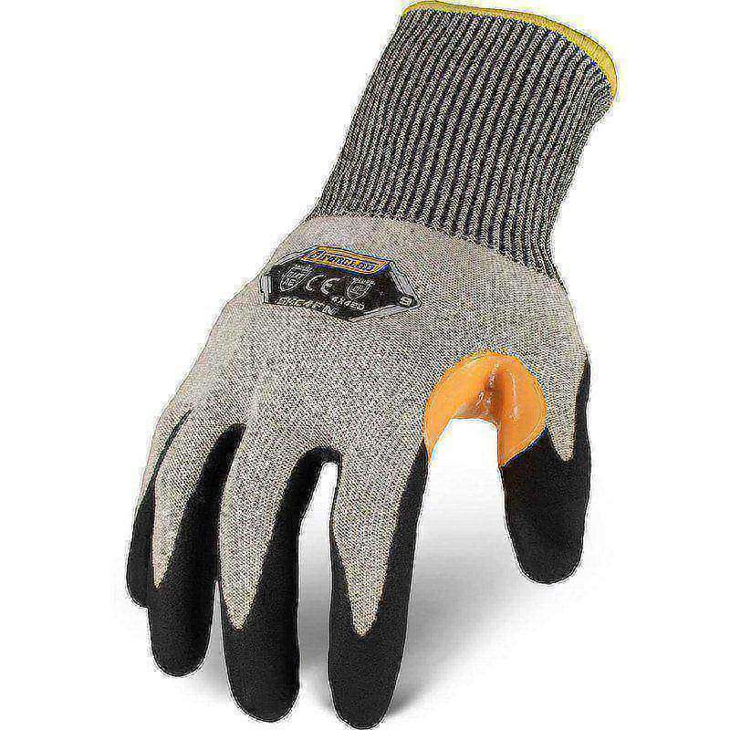 Puncture-Resistant Gloves:  Size  Small,  ANSI Cut  A4,  ANSI Puncture  3,  Foam Nitrile,  HPPE Steel Blend Knit MPN:SKC4FN-02-S