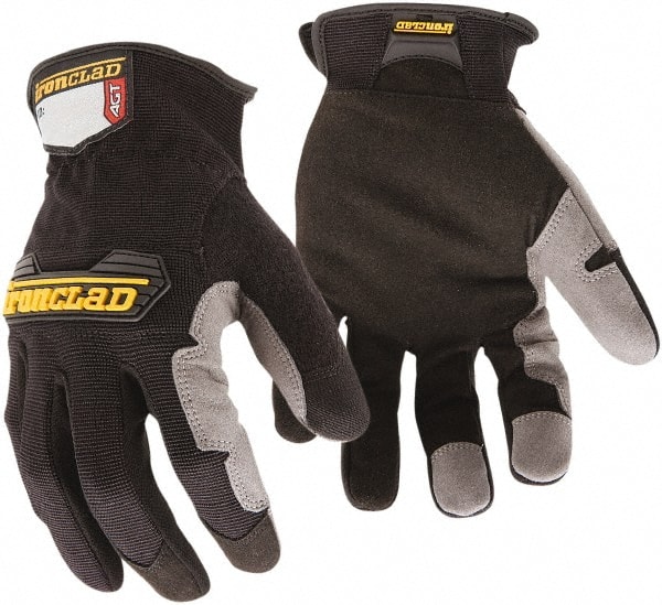 General Purpose Work Gloves: Medium, Synthetic Leather MPN:WFG-03-M