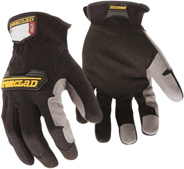 General Purpose Work Gloves: Large, Synthetic Leather MPN:WFG-04-L