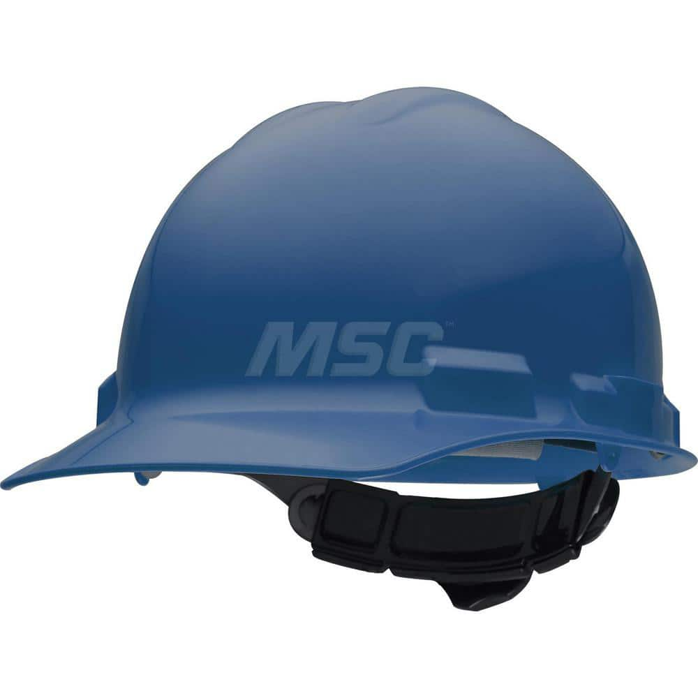 Hard Hat: Impact Resistant & Water Resistant, Front Brim, Class E & G, 6-Point Suspension MPN:G60101