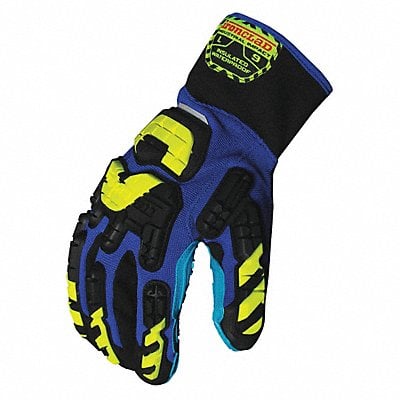 Anti-Vibration Gloves M Blue/Blk/Yllw PR MPN:VIB-IWP-03-M