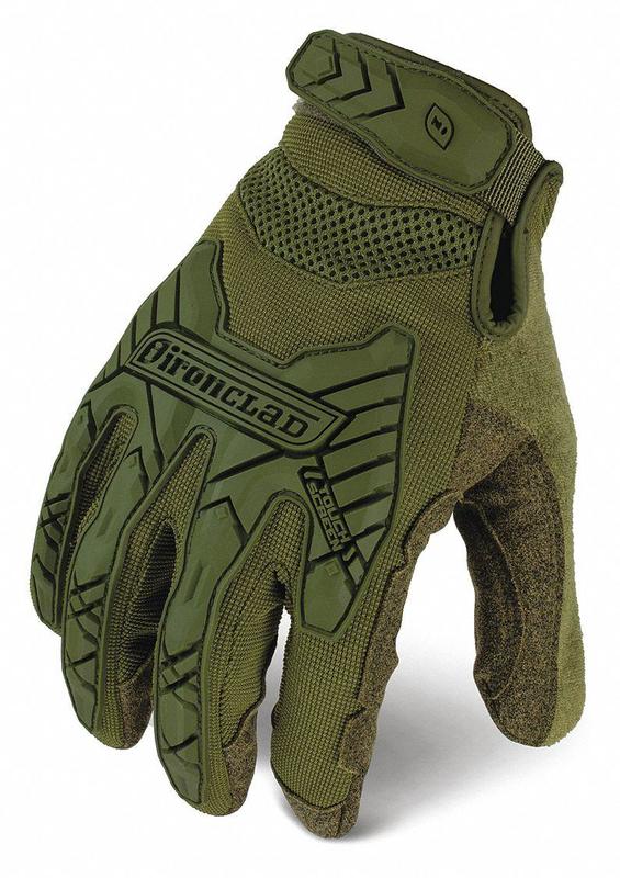 Tactical Touchscreen Glove Green XL PR MPN:IEXT-IODG-05-XL