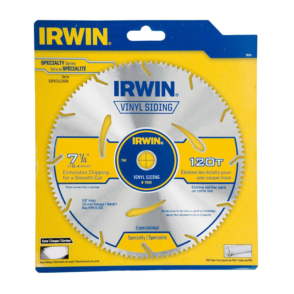 Wet & Dry Cut Saw Blade: 7-1/4