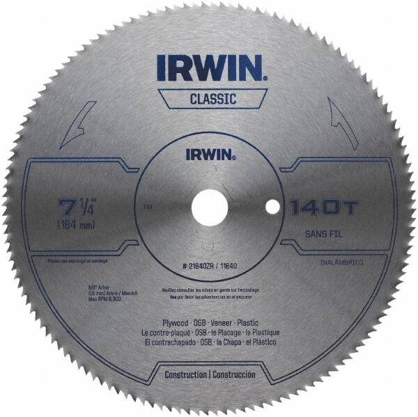 Wet & Dry Cut Saw Blade: 7-1/4