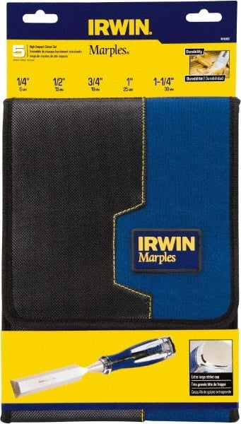 Irwin 5 Piece Wood Chisel Set MPN:1819363