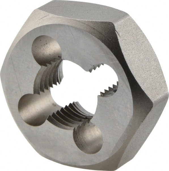 Hex Rethreading Die: 1/2-20, Right Hand, 1