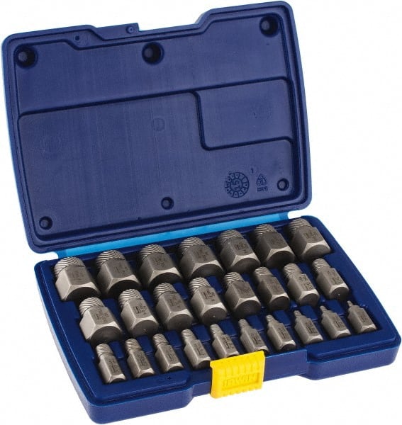 Bolt & Screw Extractor Set: Spiral Flute Screw Extractor MPN:53227