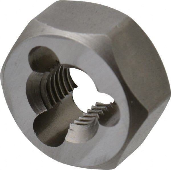 Hex Rethreading Die: 3/8-24, Right Hand, Carbon Steel MPN:7236