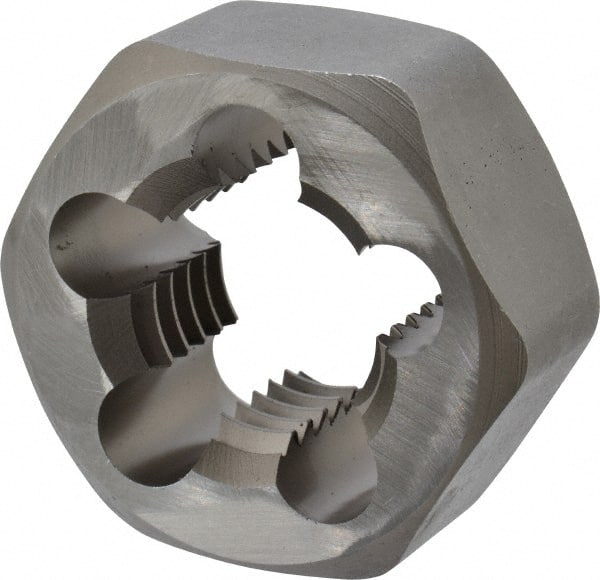 Hex Rethreading Die: 1-1/8-7, 1