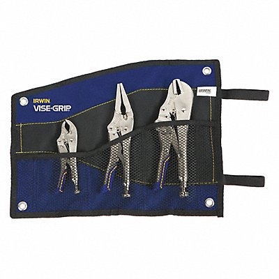 Locking Pliers Set 3 pcs. 3/8 W Jaw MPN:IRHT82572