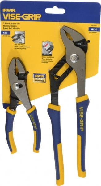 Plier Set: 2 Pc, Assortment MPN:2078701