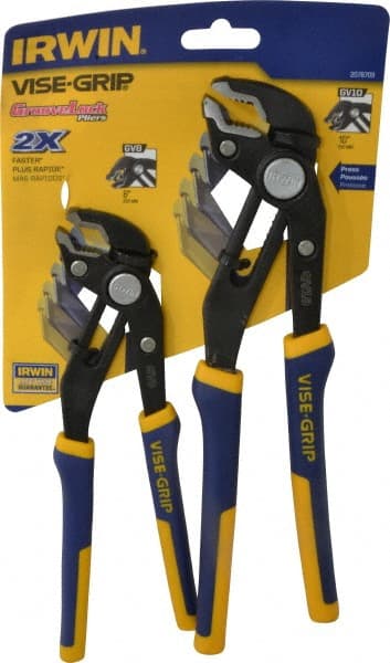 Plier Set: 2 Pc, Groove Joint Pliers MPN:2078709